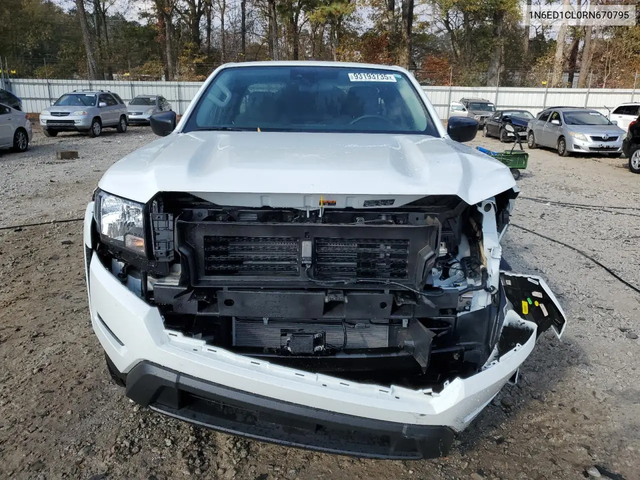 1N6ED1CL0RN670795 2024 Nissan Frontier S