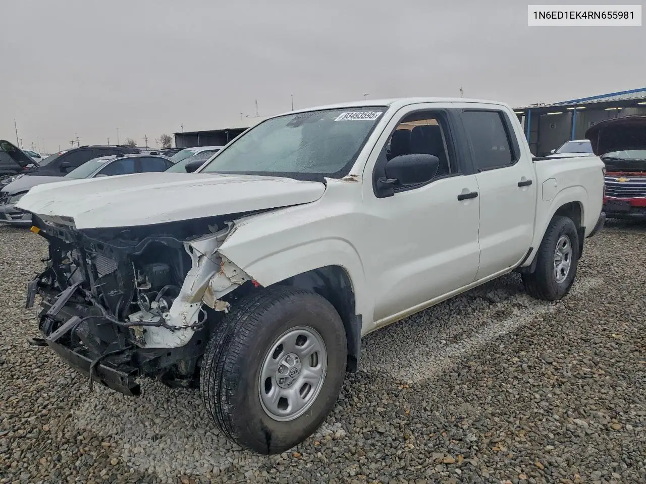 1N6ED1EK4RN655981 2024 Nissan Frontier S