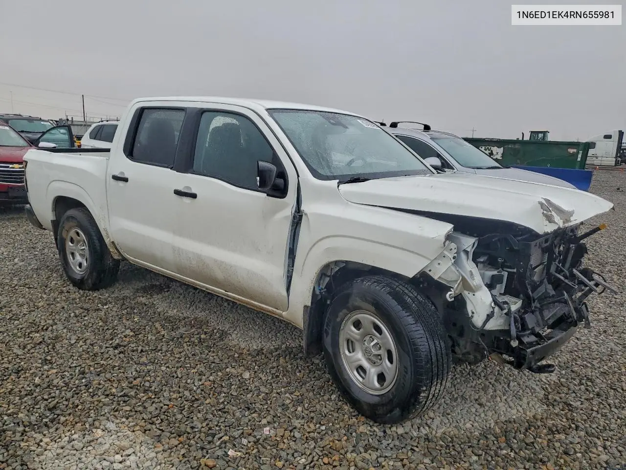 1N6ED1EK4RN655981 2024 Nissan Frontier S