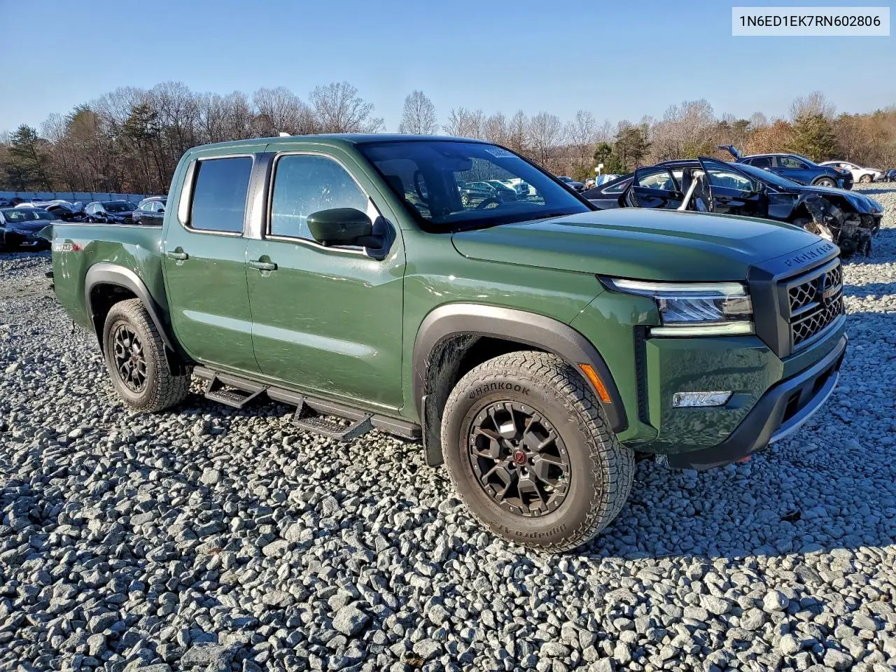 1N6ED1EK7RN602806 2024 Nissan Frontier S