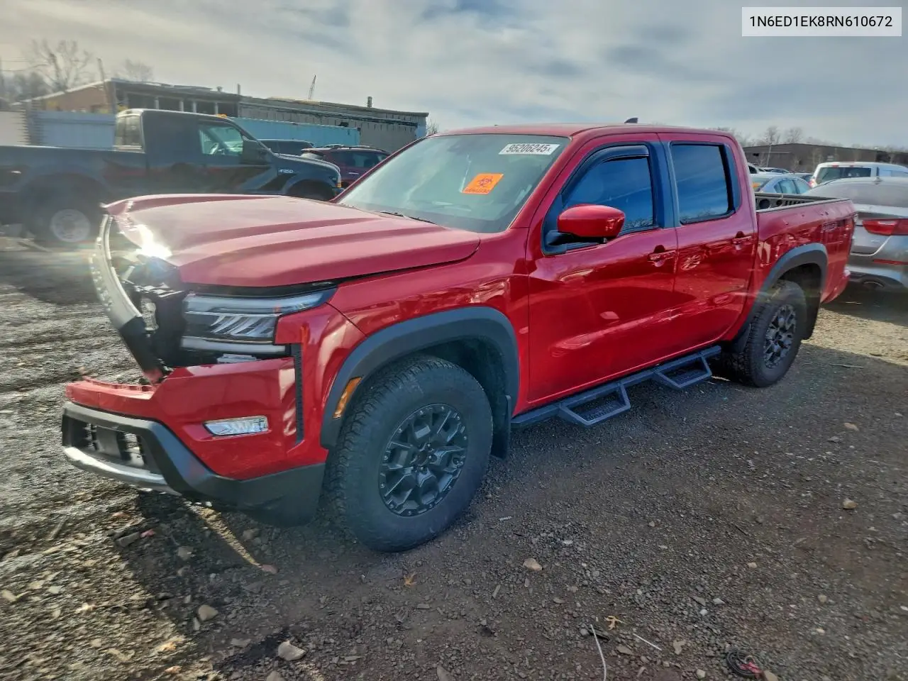 1N6ED1EK8RN610672 2024 Nissan Frontier S