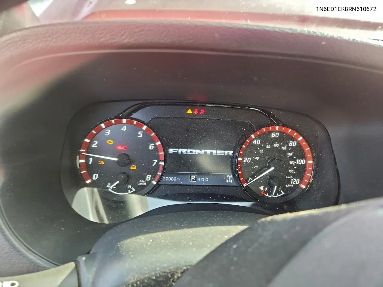 1N6ED1EK8RN610672 2024 Nissan Frontier S