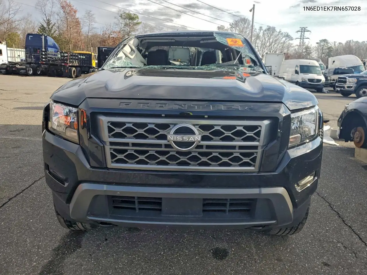 1N6ED1EK7RN657028 2024 Nissan Frontier S