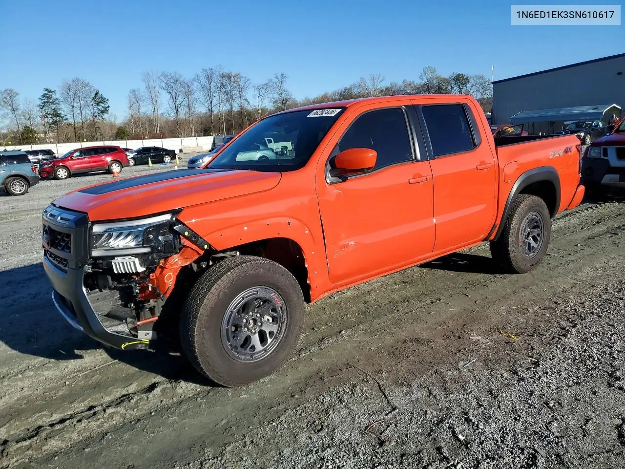 1N6ED1EK3SN610617 2025 Nissan Frontier Pro-4X 4X4