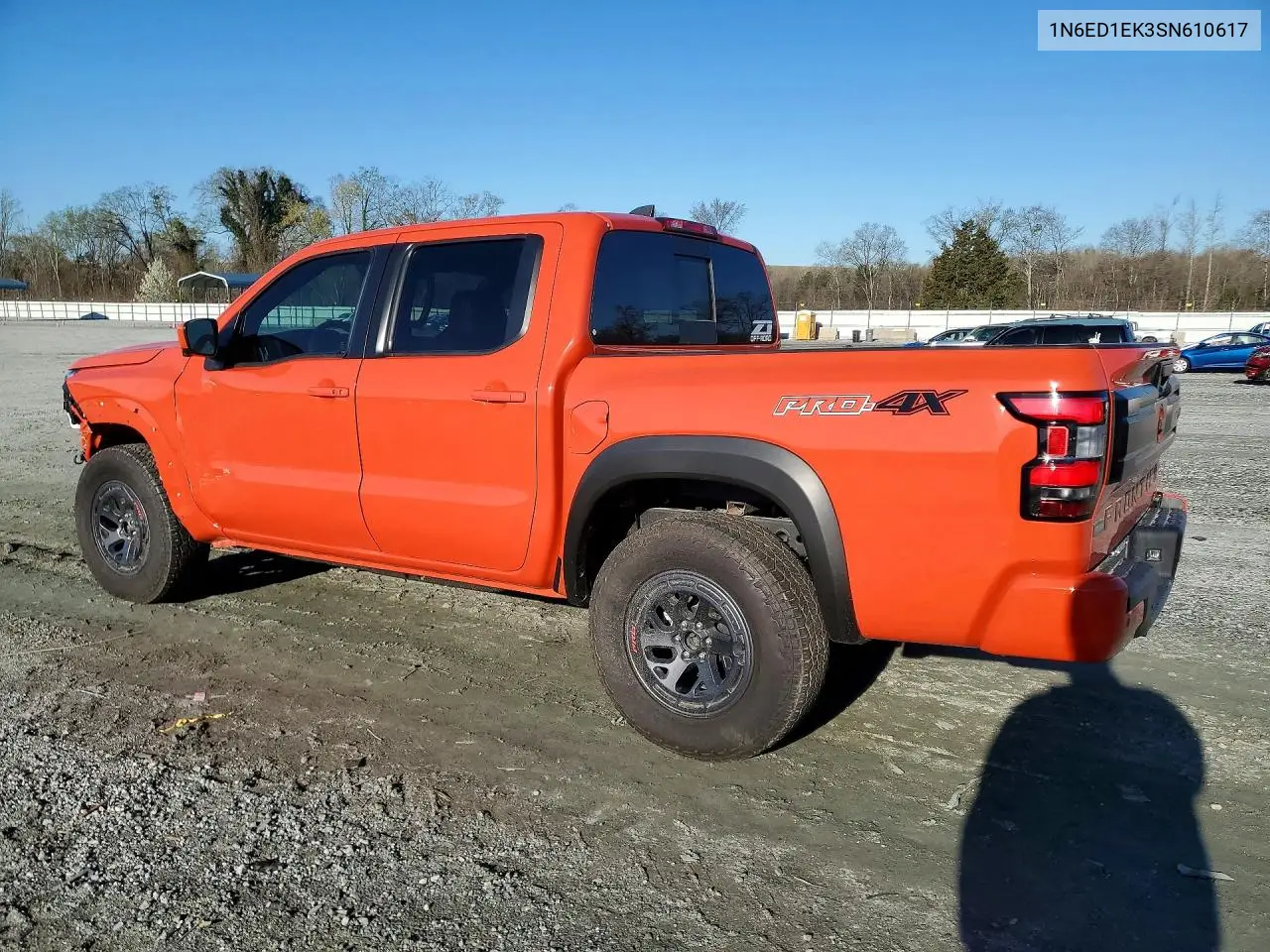 1N6ED1EK3SN610617 2025 Nissan Frontier Pro-4X 4X4