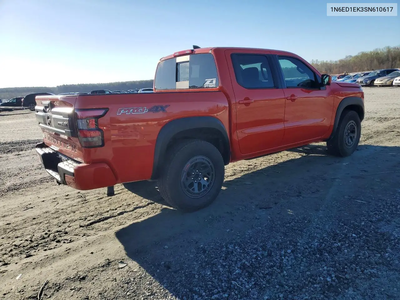 1N6ED1EK3SN610617 2025 Nissan Frontier Pro-4X 4X4