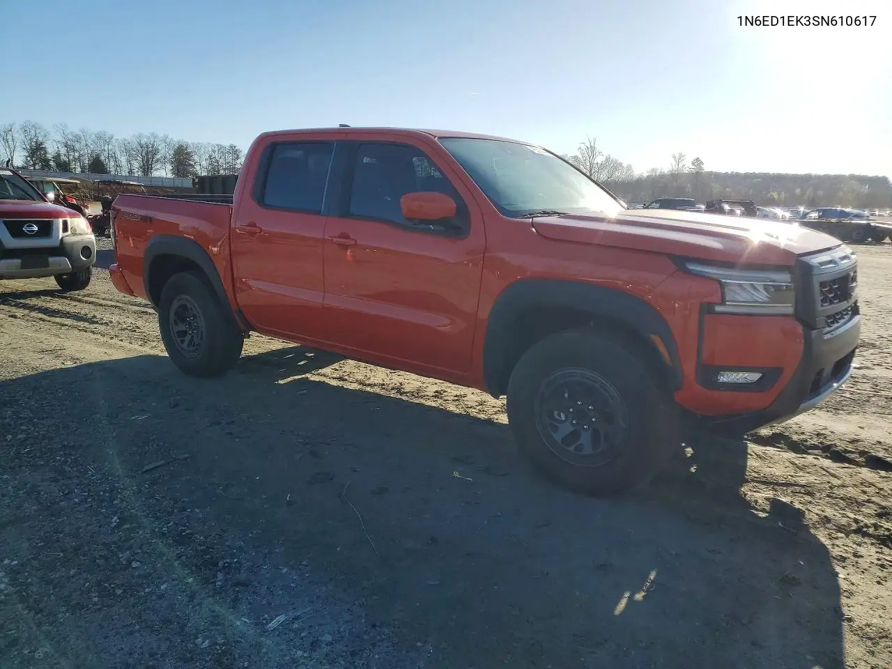 1N6ED1EK3SN610617 2025 Nissan Frontier Pro-4X 4X4