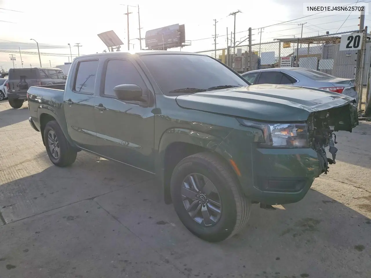 1N6ED1EJ4SN625702 2025 Nissan Frontier S