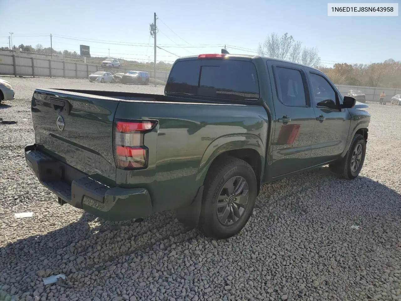 1N6ED1EJ8SN643958 2025 Nissan Frontier S
