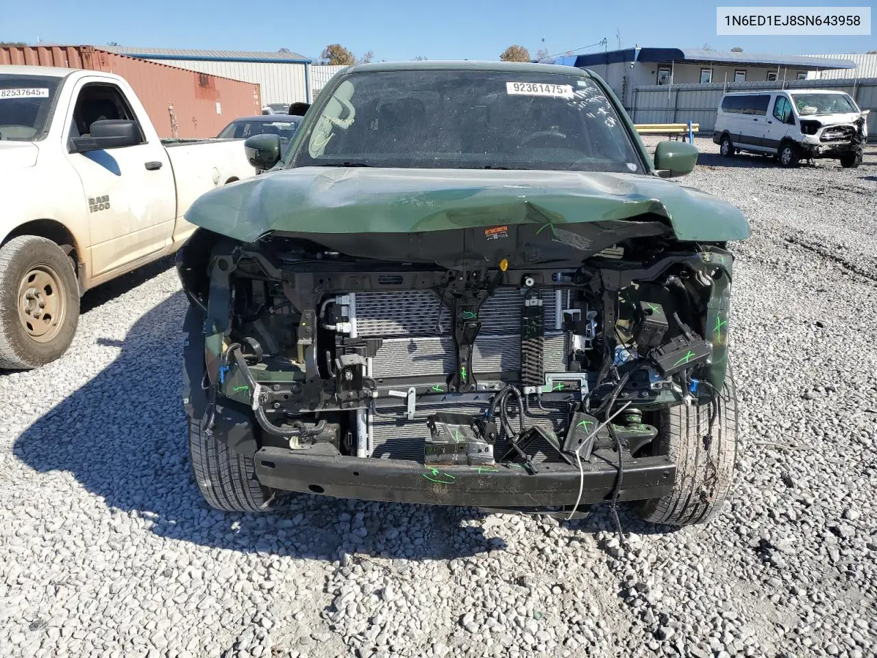 1N6ED1EJ8SN643958 2025 Nissan Frontier S