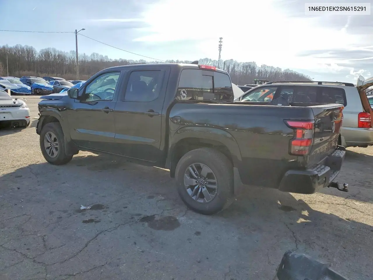 1N6ED1EK2SN615291 2025 Nissan Frontier S