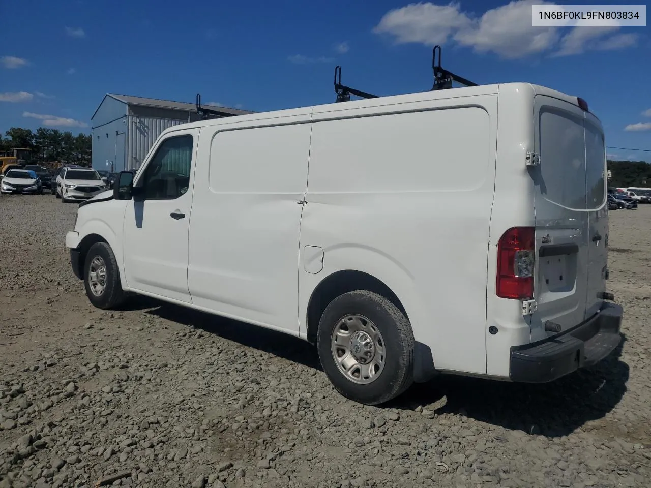 1N6BF0KL9FN803834 2015 Nissan Nv 1500