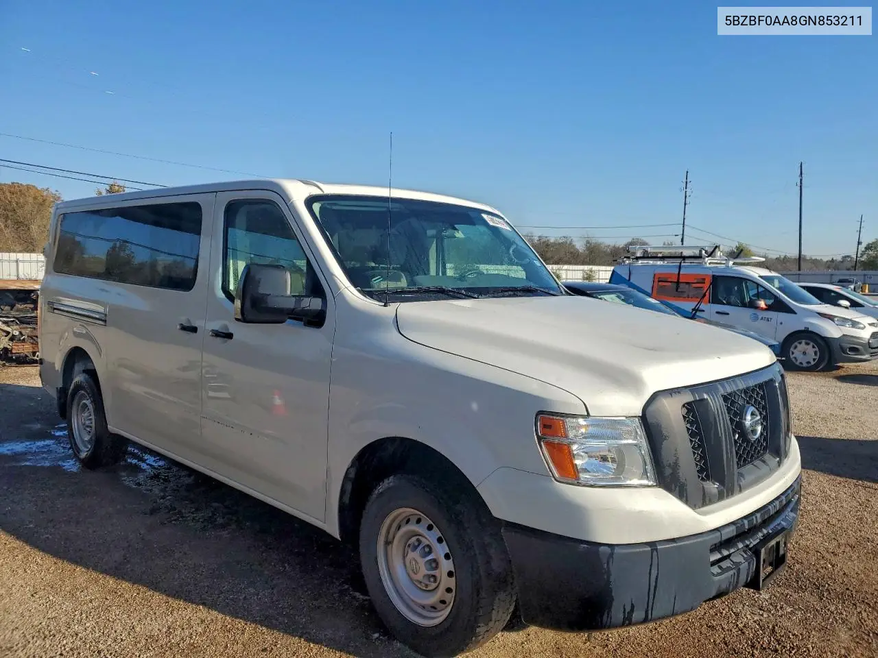 5BZBF0AA8GN853211 2016 Nissan Nv 3500 S