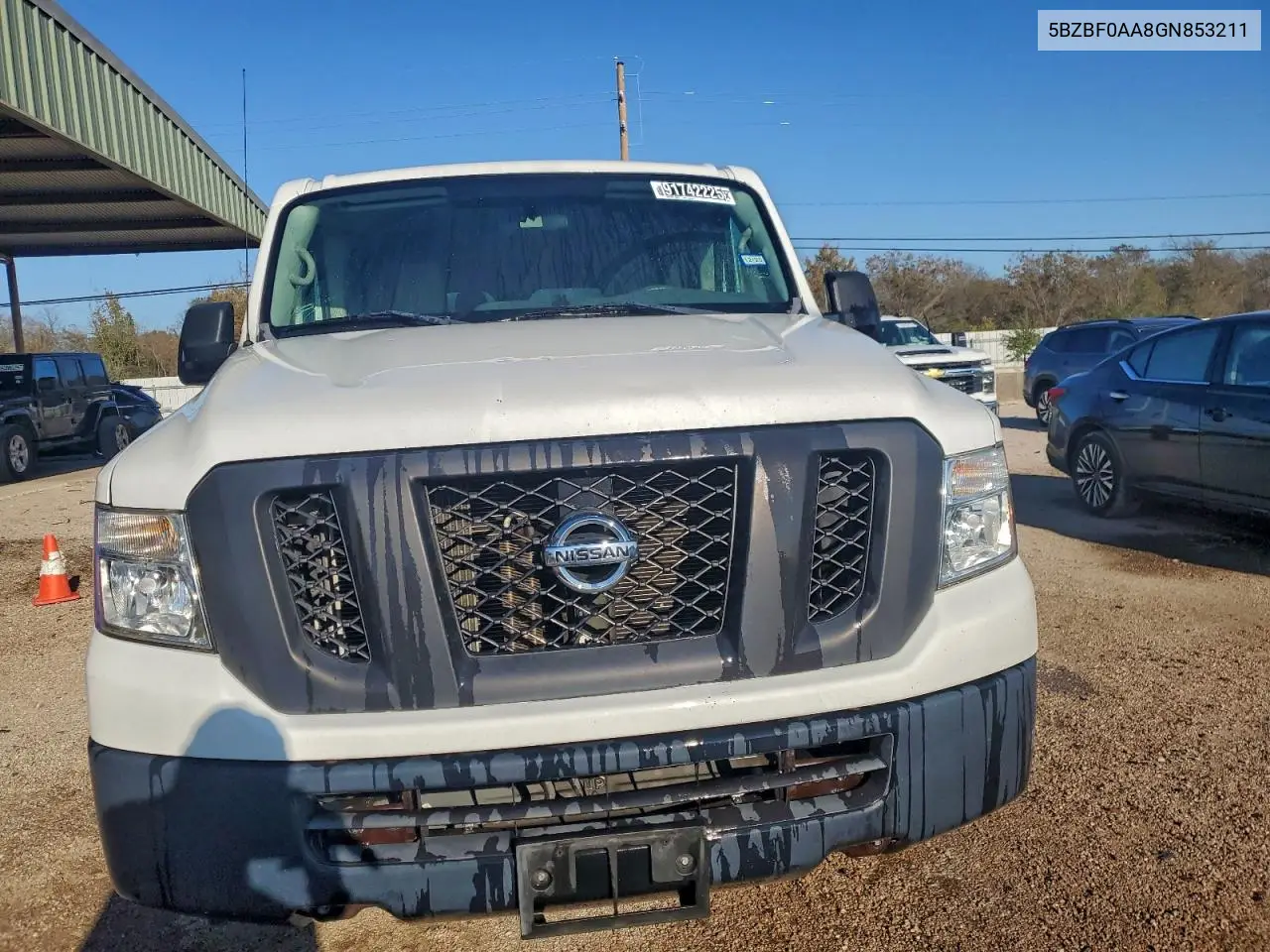 5BZBF0AA8GN853211 2016 Nissan Nv 3500 S