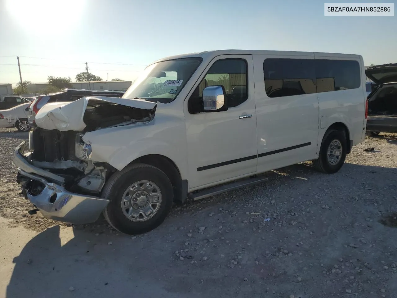 5BZAF0AA7HN852886 2017 Nissan Nv 3500 S