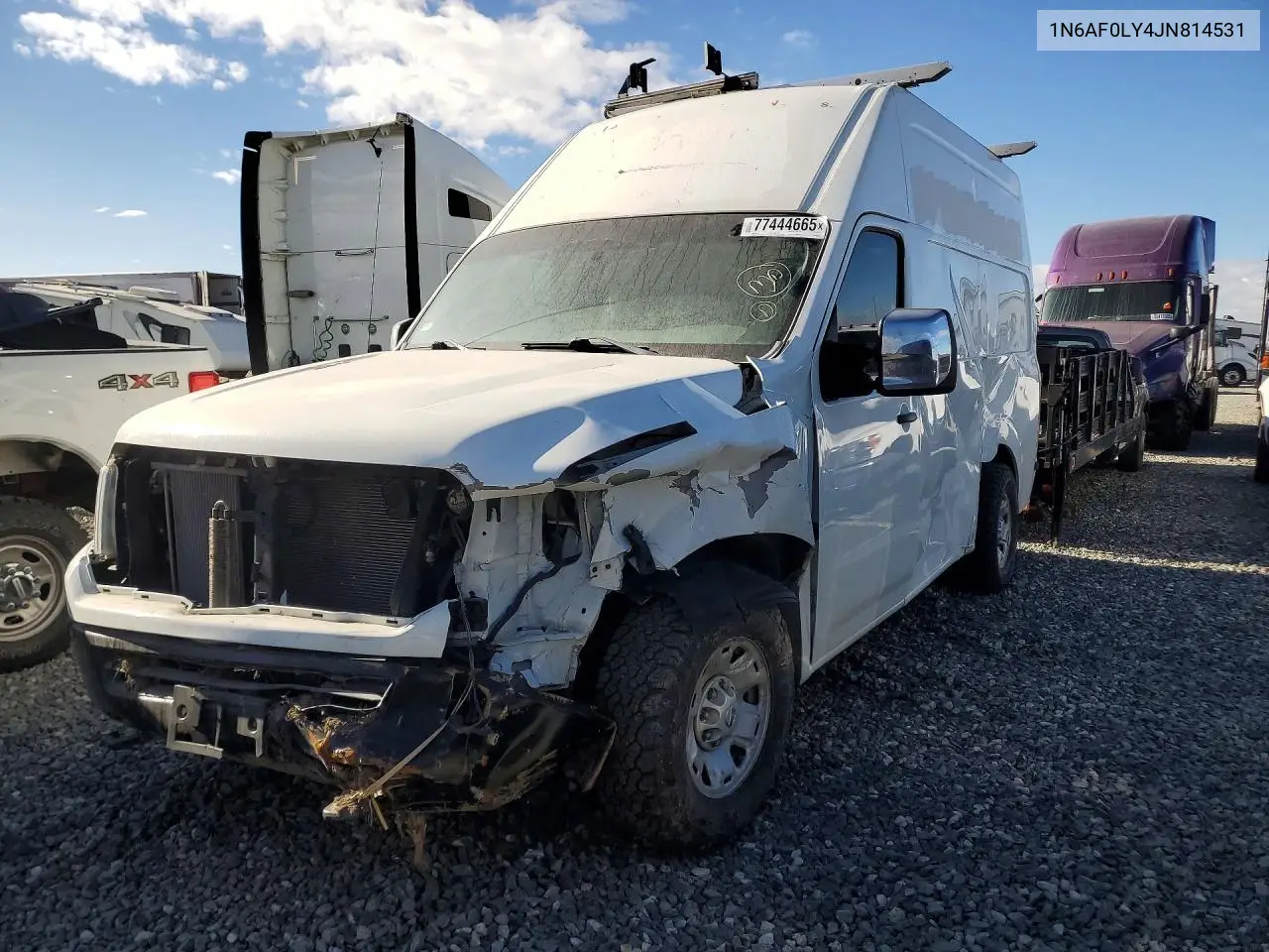 1N6AF0LY4JN814531 2018 Nissan Nv 2500 S