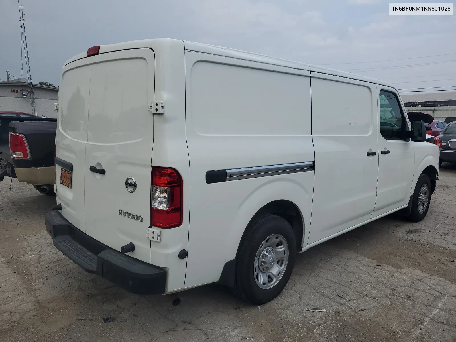 1N6BF0KM1KN801028 2019 Nissan Nv 1500 S