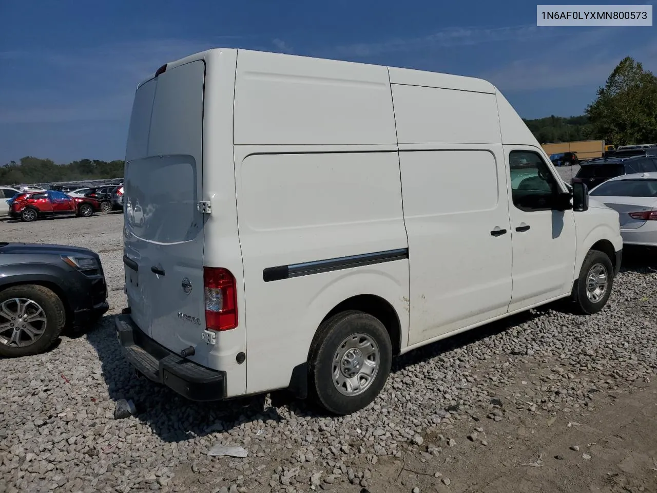 1N6AF0LYXMN800573 2021 Nissan Nv 2500 Sv