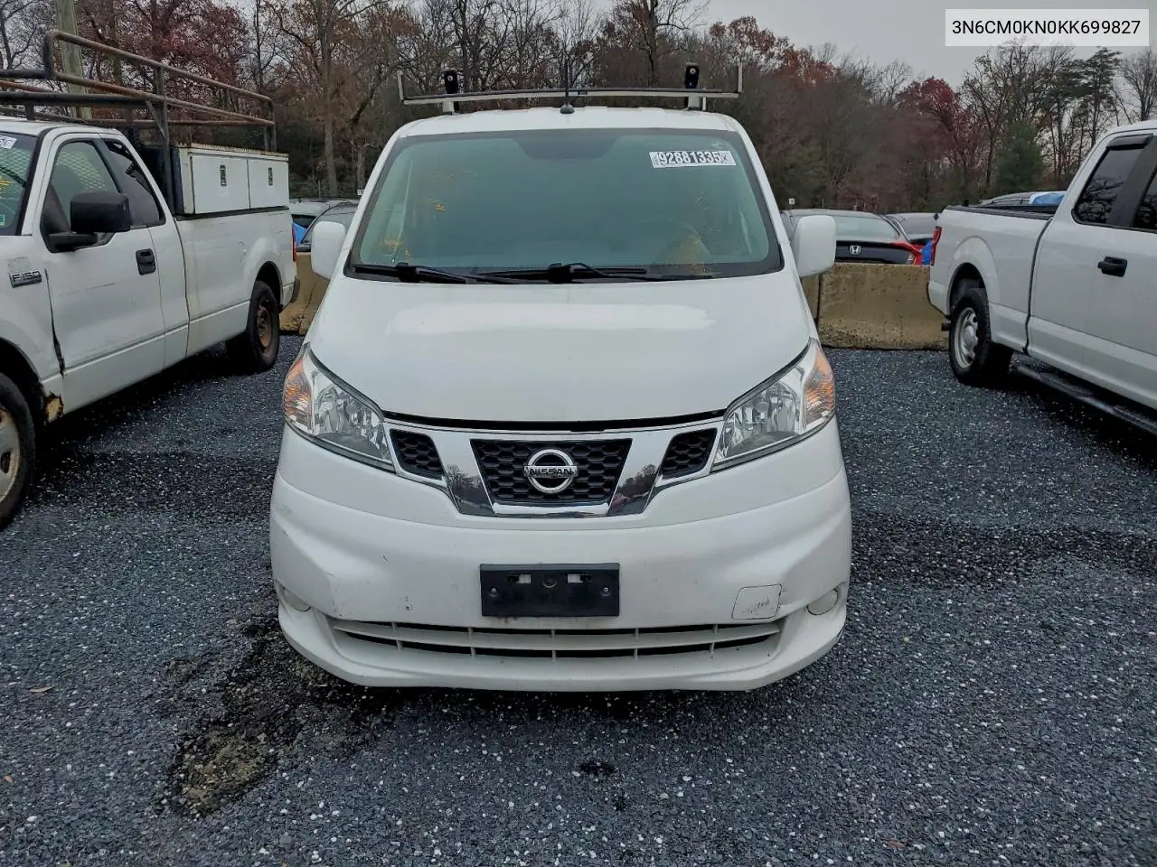3N6CM0KN0KK699827 2019 Nissan Nv200 2.5S