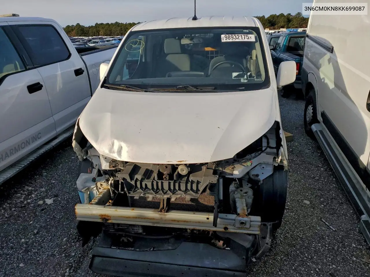 3N6CM0KN8KK699087 2019 Nissan Nv200 2.5S