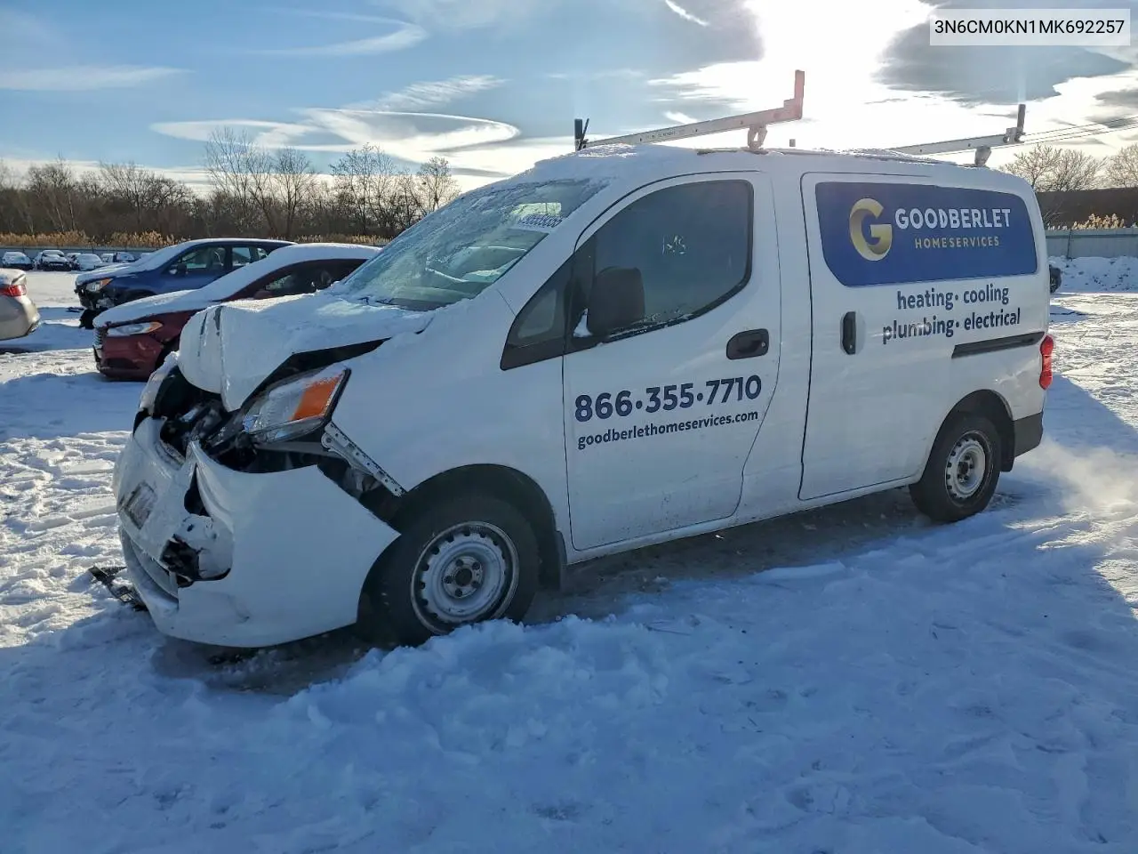3N6CM0KN1MK692257 2021 Nissan Nv200 2.5S
