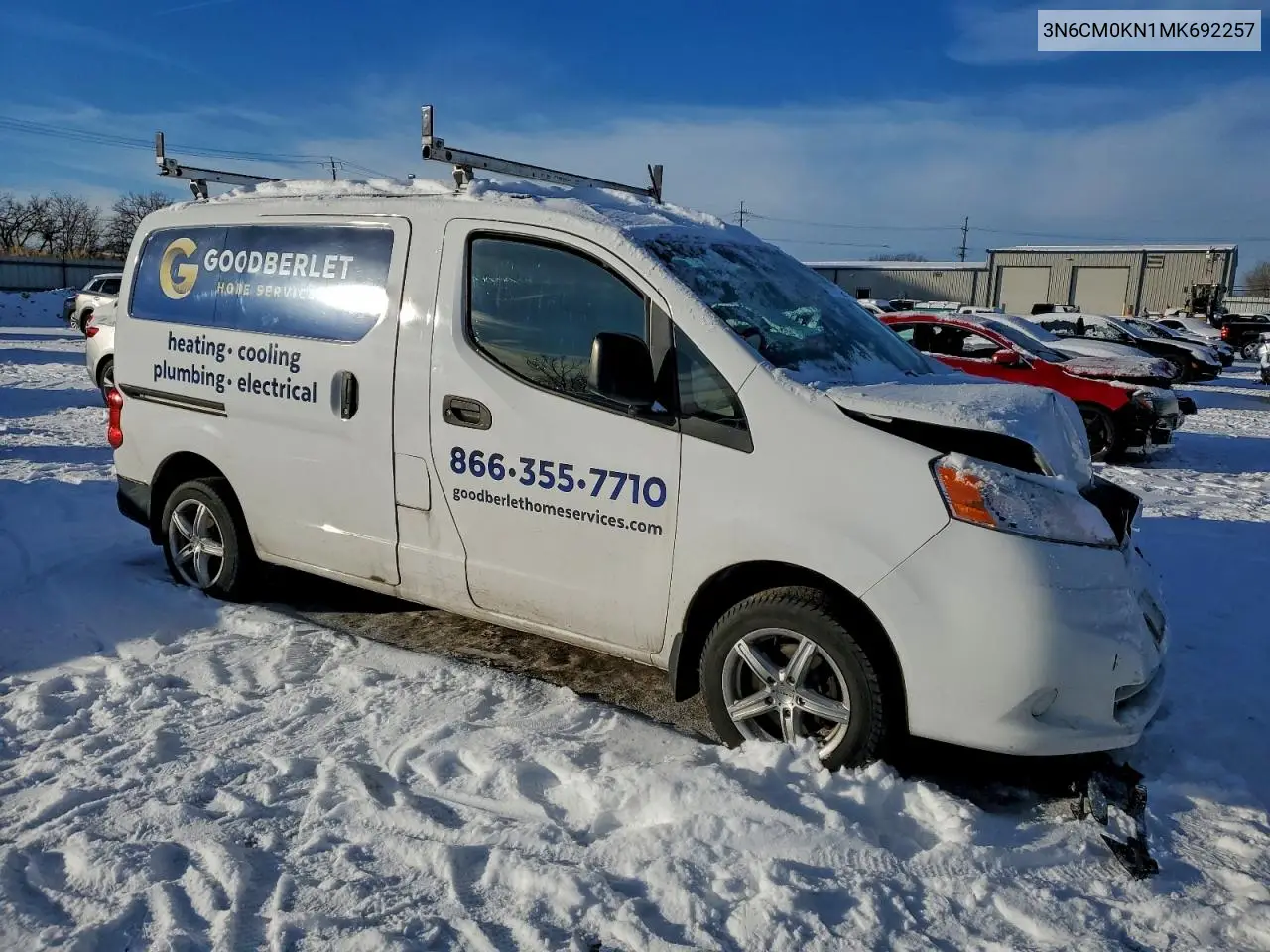 3N6CM0KN1MK692257 2021 Nissan Nv200 2.5S