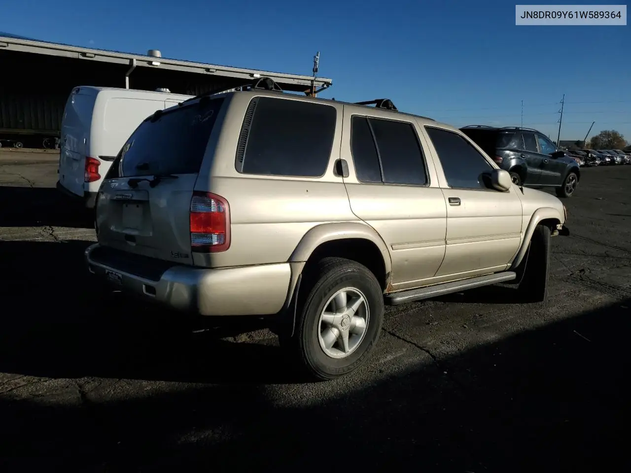 JN8DR09Y61W589364 2001 Nissan Pathfinder Le