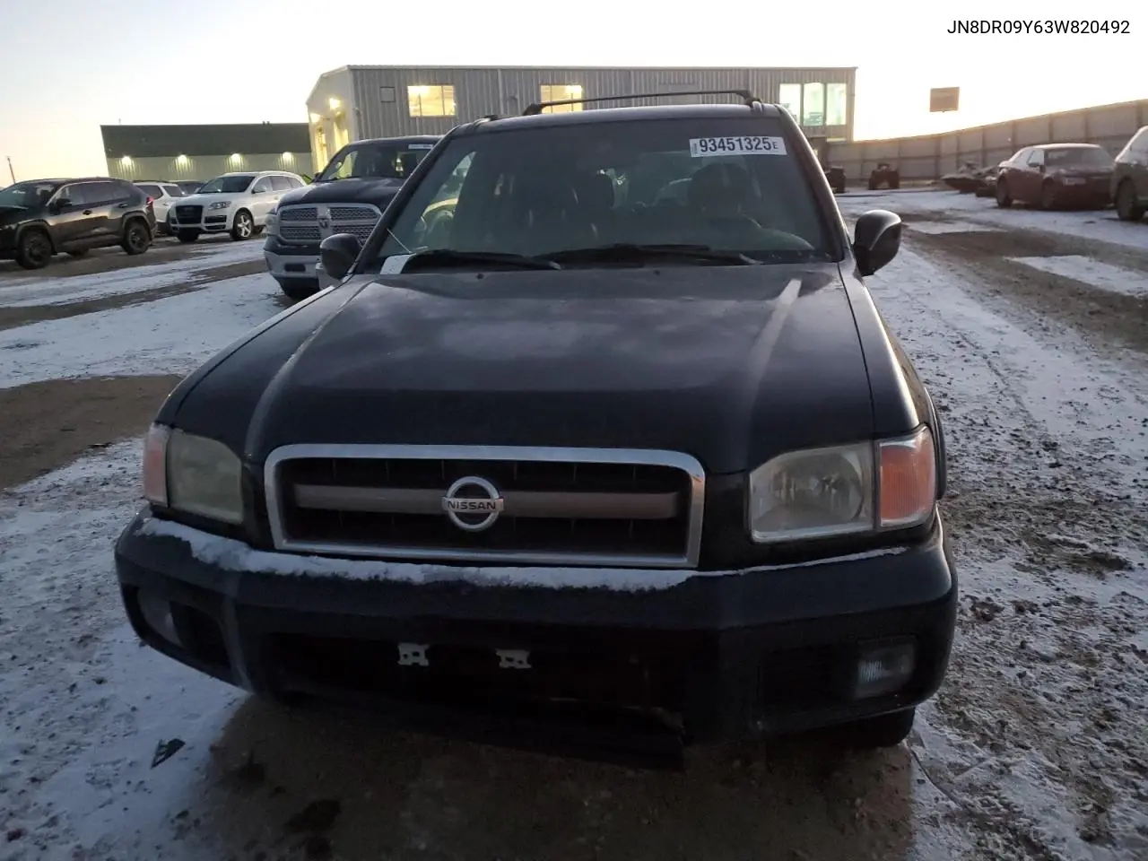 JN8DR09Y63W820492 2003 Nissan Pathfinder Le
