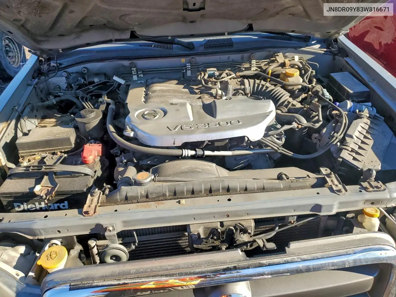 JN8DR09Y83W816671 2003 Nissan Pathfinder Le