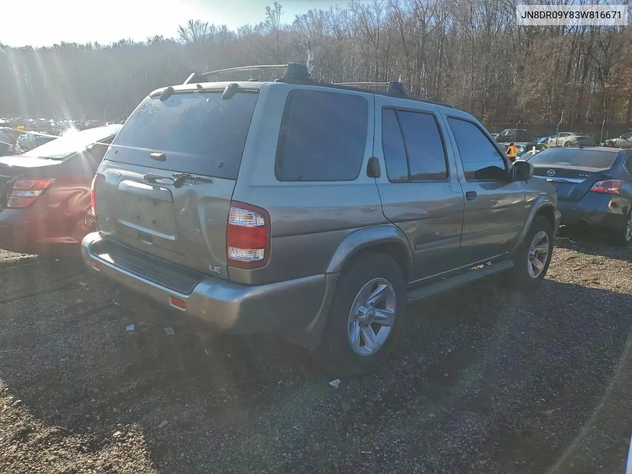 JN8DR09Y83W816671 2003 Nissan Pathfinder Le