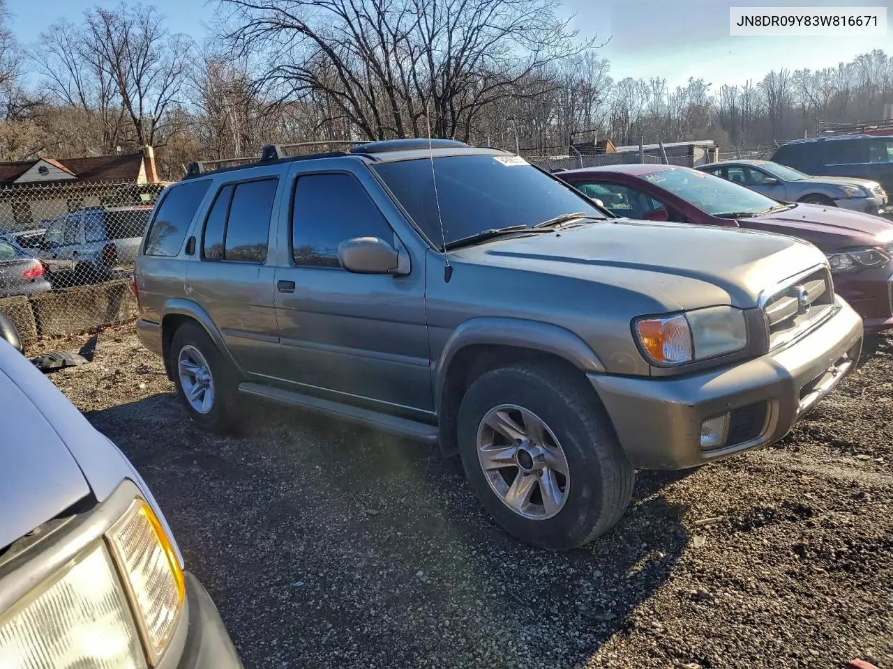 JN8DR09Y83W816671 2003 Nissan Pathfinder Le