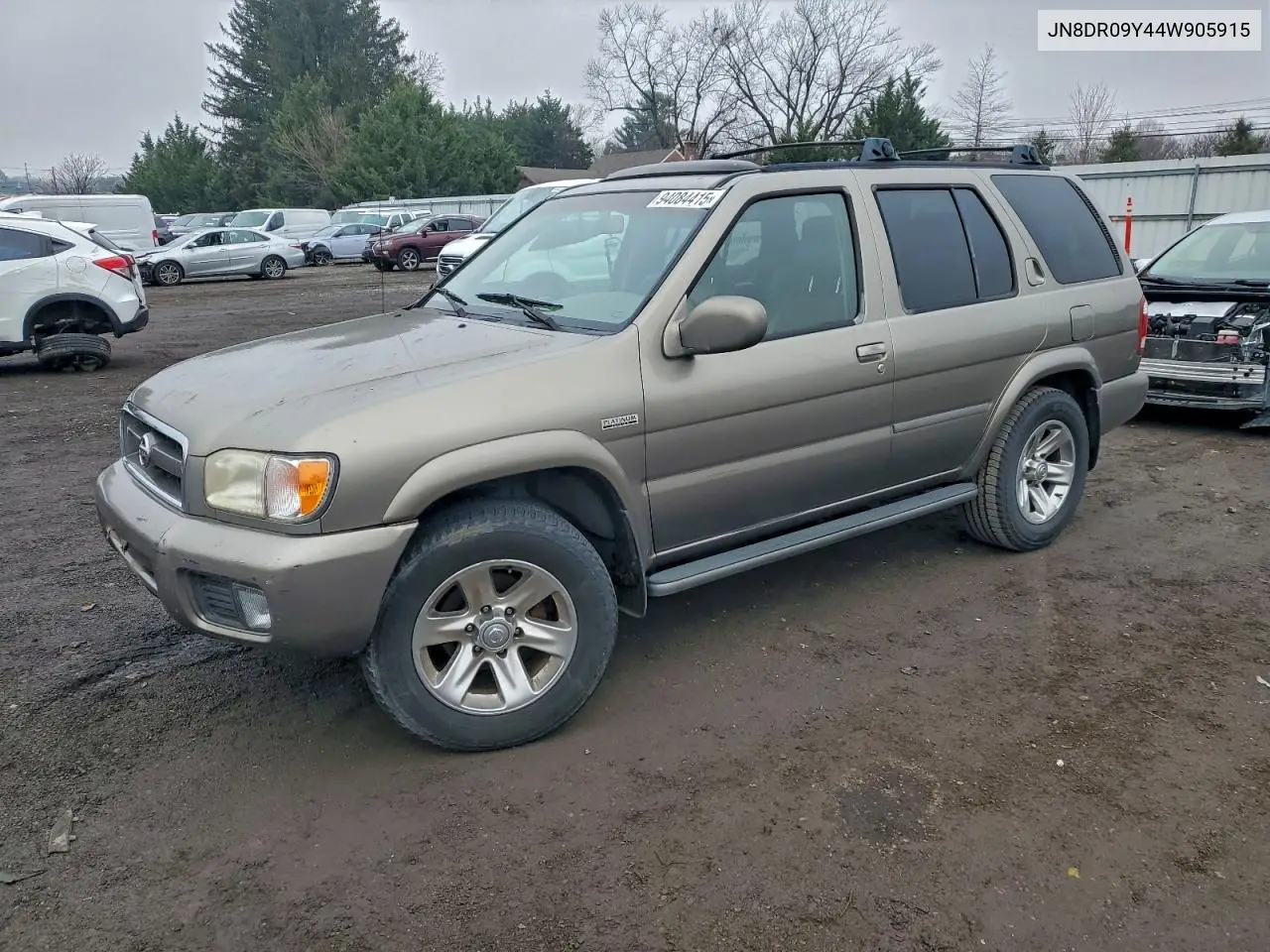 JN8DR09Y44W905915 2004 Nissan Pathfinder Le