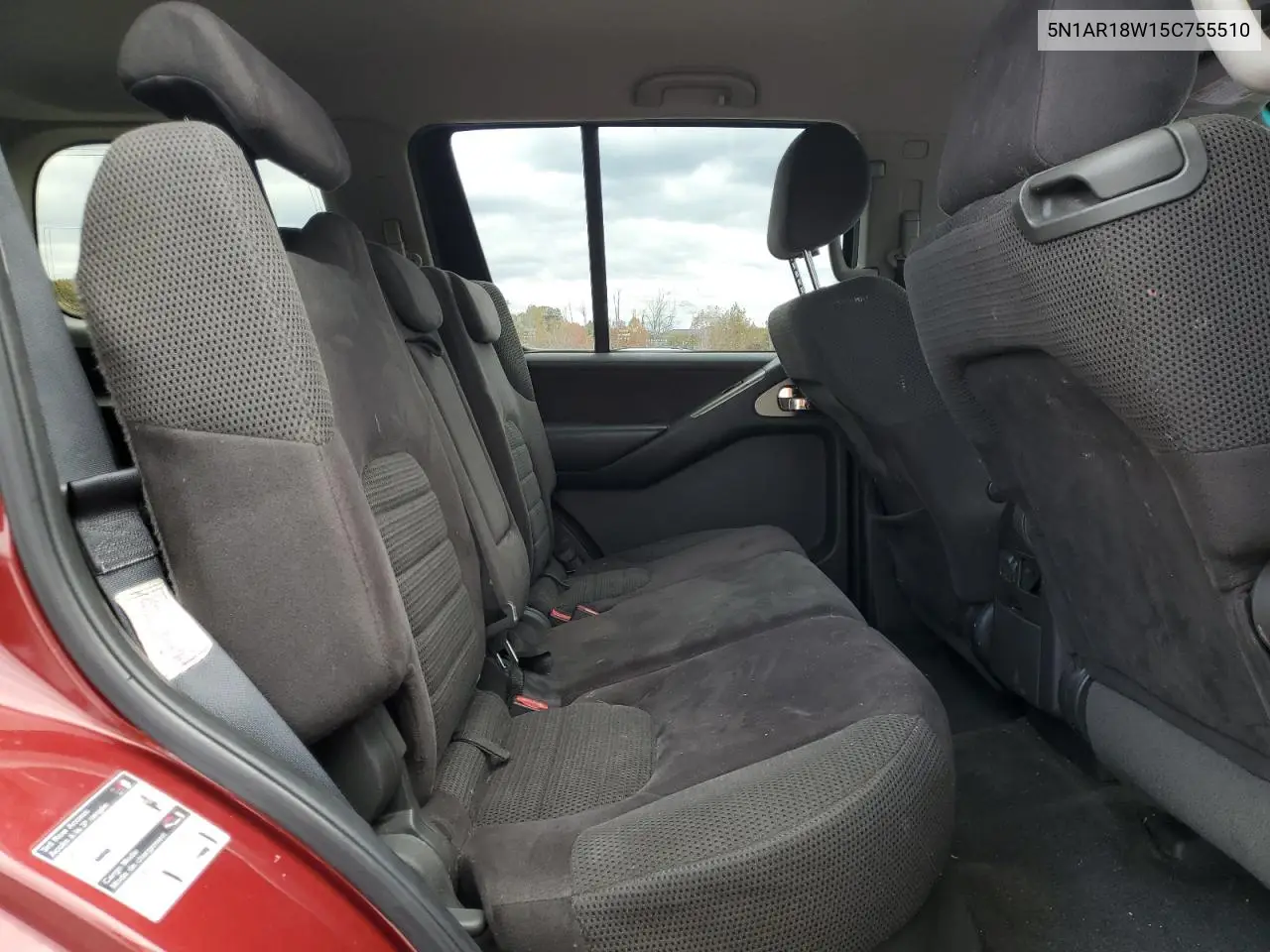 5N1AR18W15C755510 2005 Nissan Pathfinder Le