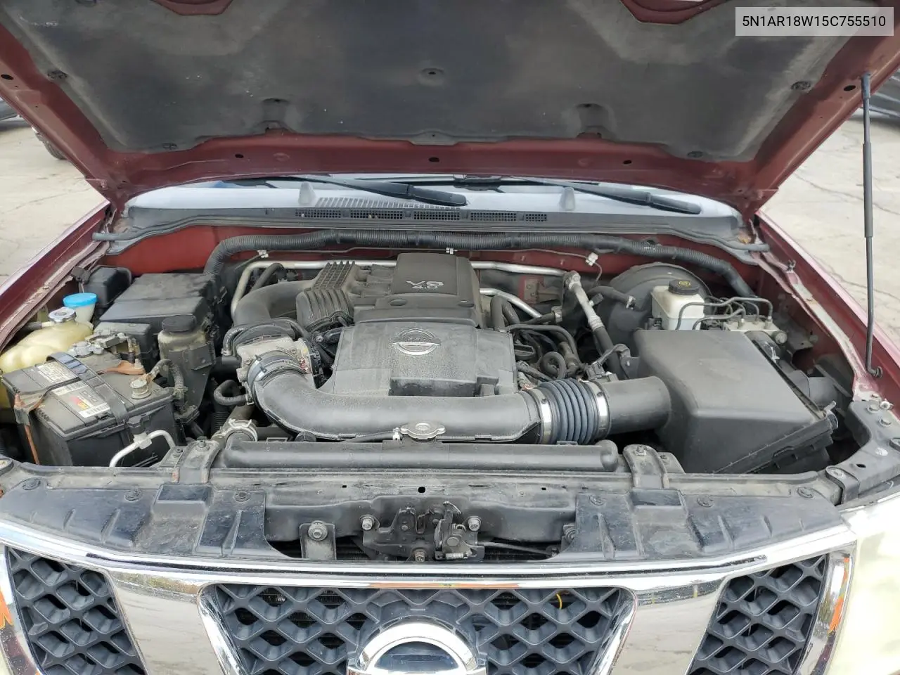 5N1AR18W15C755510 2005 Nissan Pathfinder Le