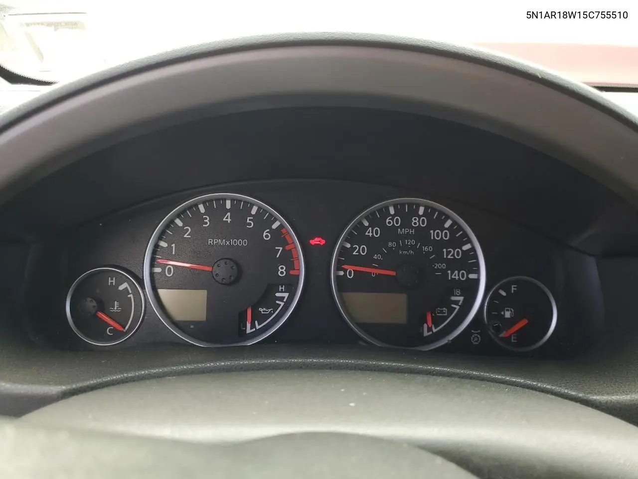 5N1AR18W15C755510 2005 Nissan Pathfinder Le