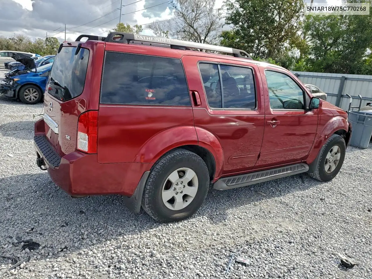 5N1AR18W75C770268 2005 Nissan Pathfinder Le
