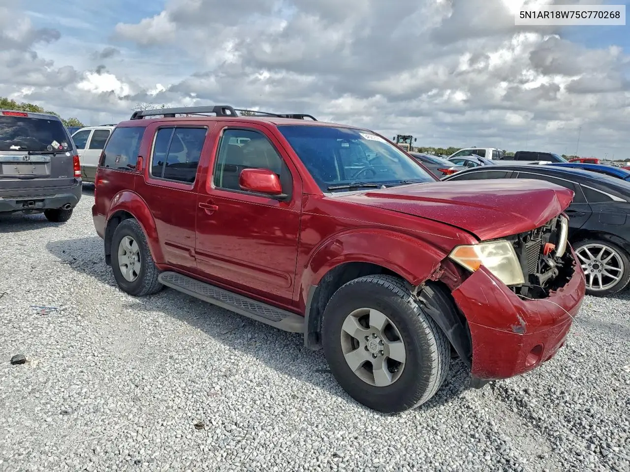 5N1AR18W75C770268 2005 Nissan Pathfinder Le