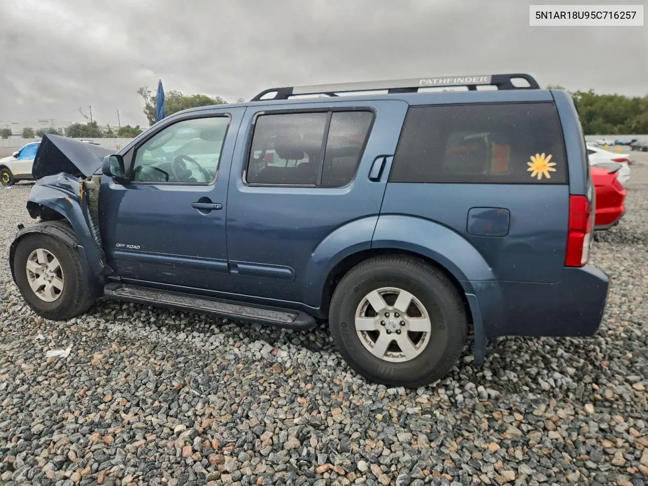5N1AR18U95C716257 2005 Nissan Pathfinder Le
