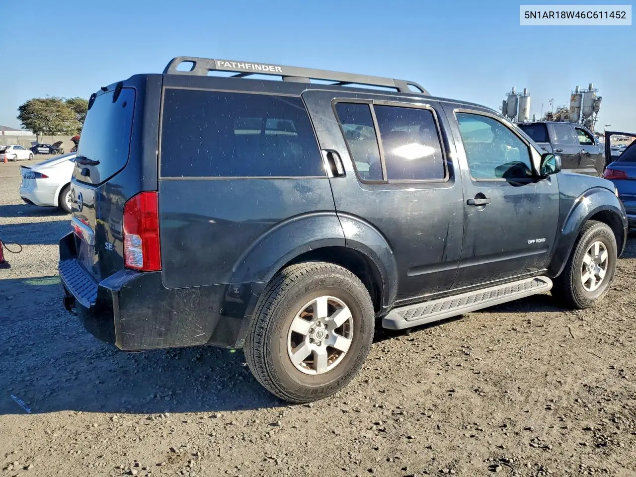 5N1AR18W46C611452 2006 Nissan Pathfinder Le