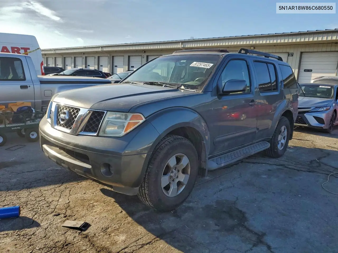 5N1AR18W86C680550 2006 Nissan Pathfinder Le