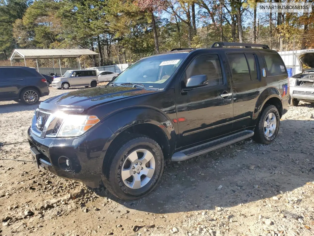 5N1AR18U58C658135 2008 Nissan Pathfinder S