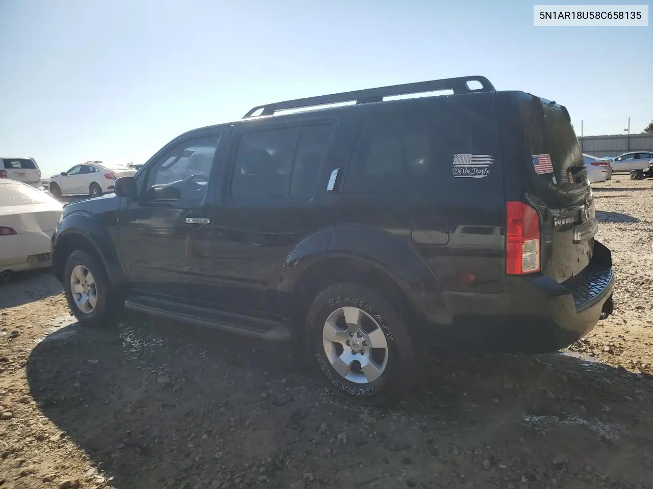 5N1AR18U58C658135 2008 Nissan Pathfinder S
