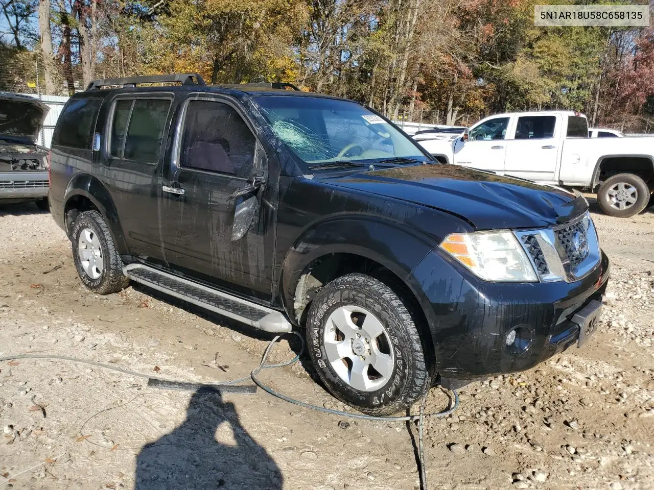 5N1AR18U58C658135 2008 Nissan Pathfinder S