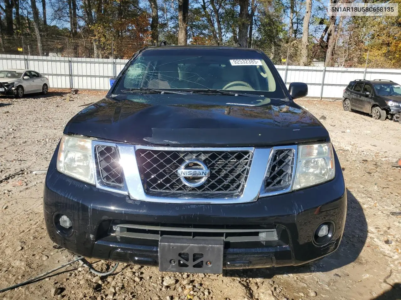 5N1AR18U58C658135 2008 Nissan Pathfinder S