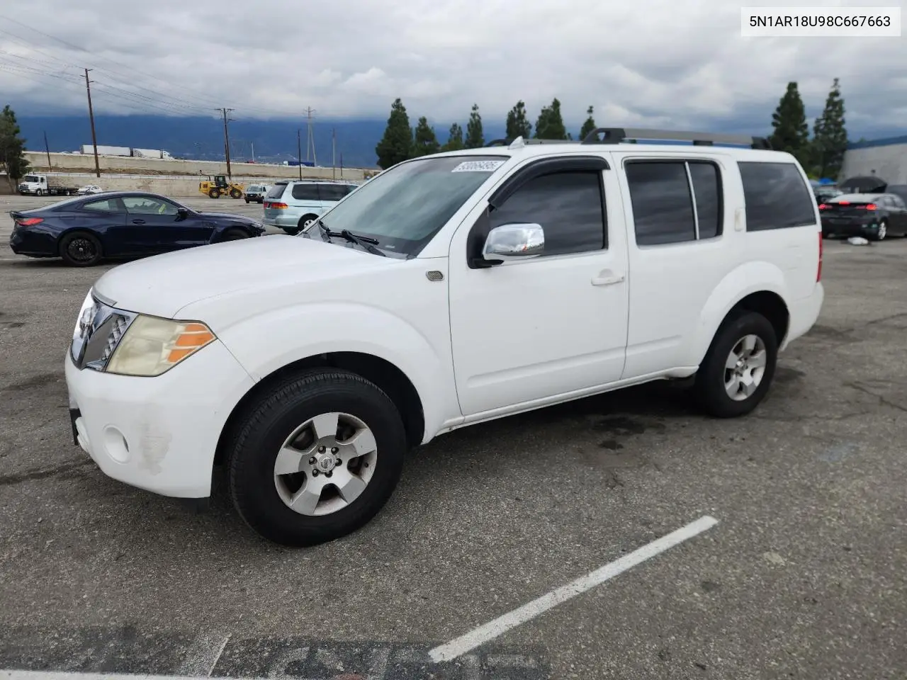 5N1AR18U98C667663 2008 Nissan Pathfinder S