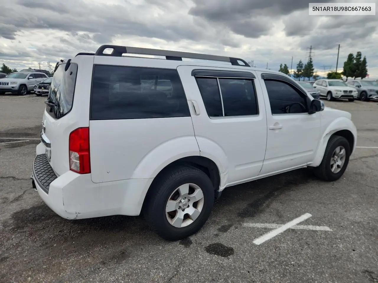 5N1AR18U98C667663 2008 Nissan Pathfinder S