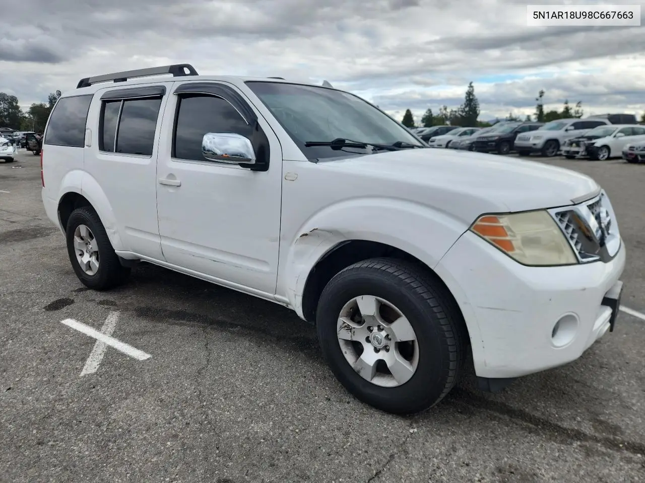 5N1AR18U98C667663 2008 Nissan Pathfinder S