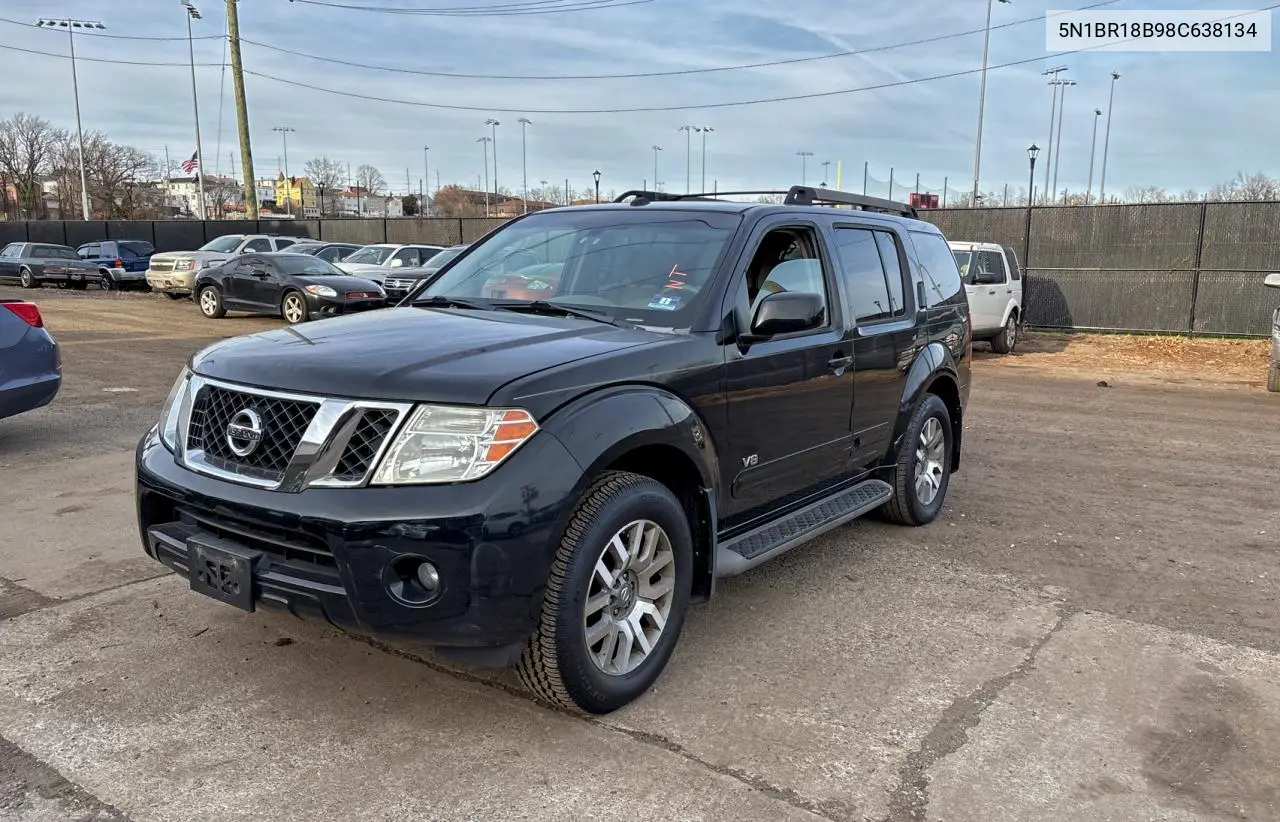 5N1BR18B98C638134 2008 Nissan Pathfinder Le