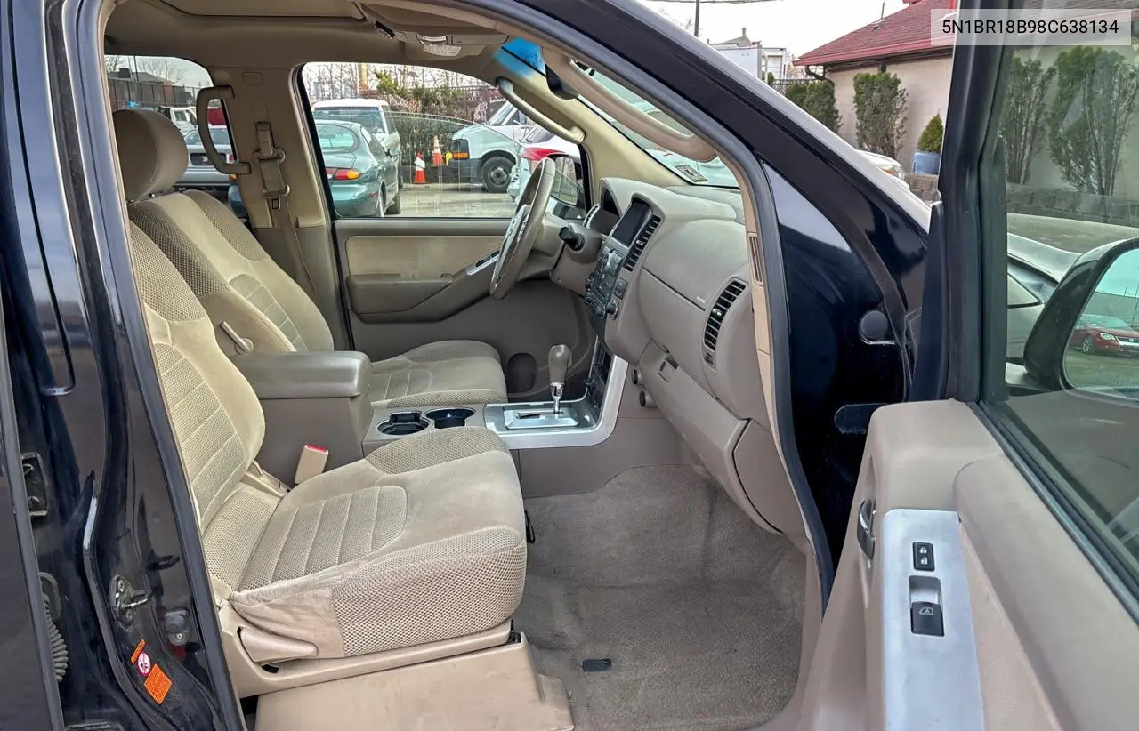 5N1BR18B98C638134 2008 Nissan Pathfinder Le