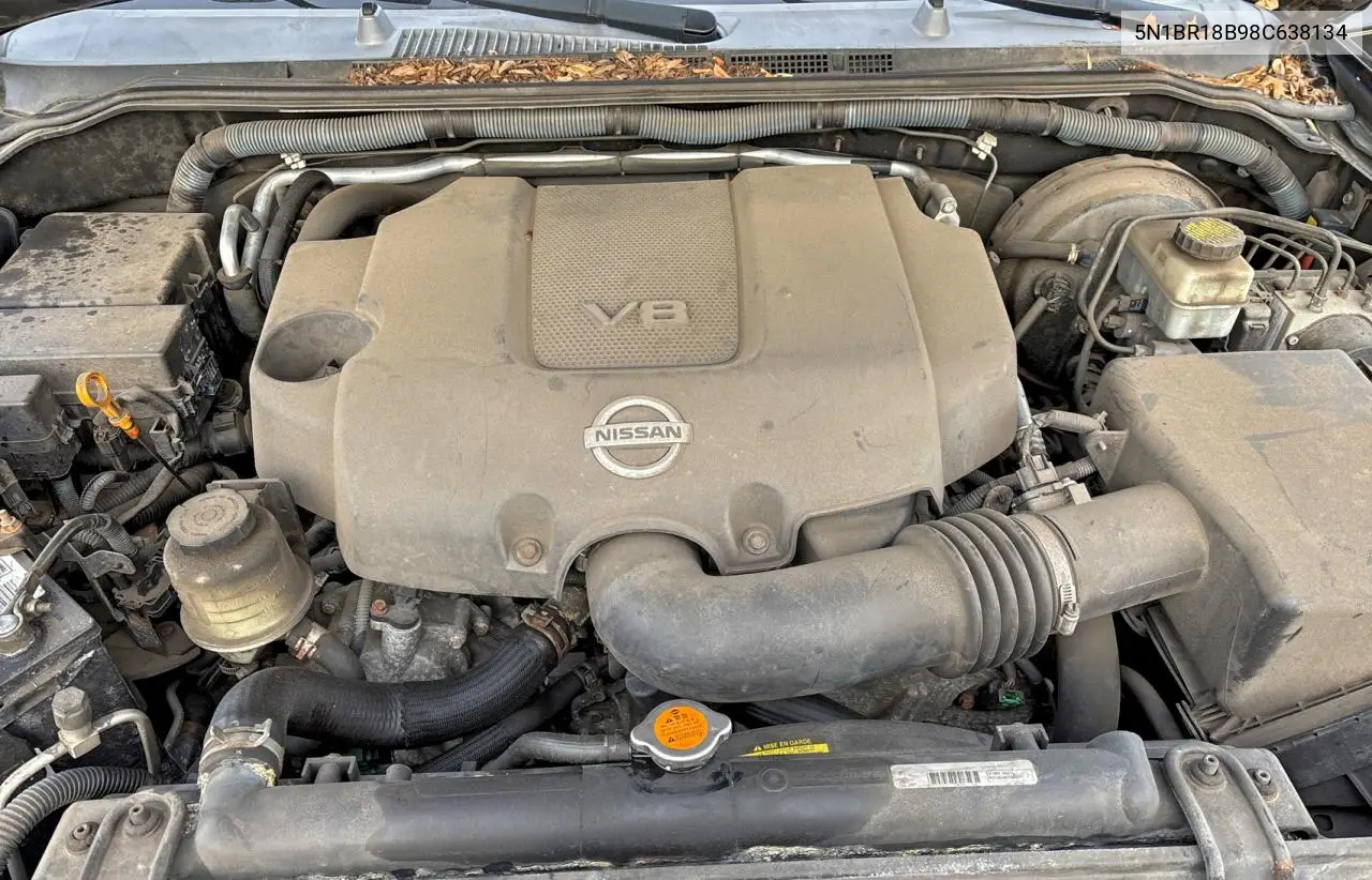5N1BR18B98C638134 2008 Nissan Pathfinder Le